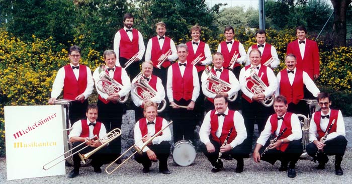 Michelsämter Musikanten – Foto aus den Anfangsjahren (1994)